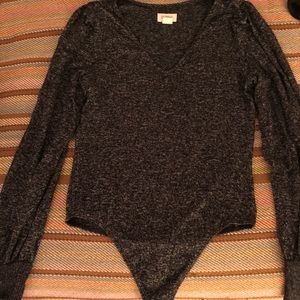 Long sleeve body suit